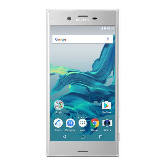 sony xperia xz1 k&auml;ytt&ouml;ohje