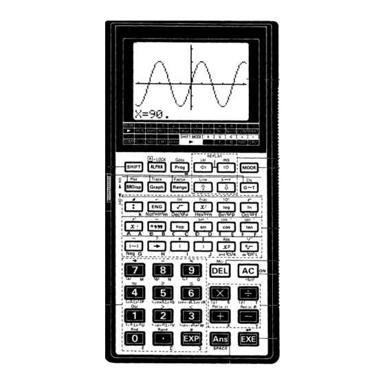 käyttöohje casio fx 7000g käyttöohje casio fx 7000g
