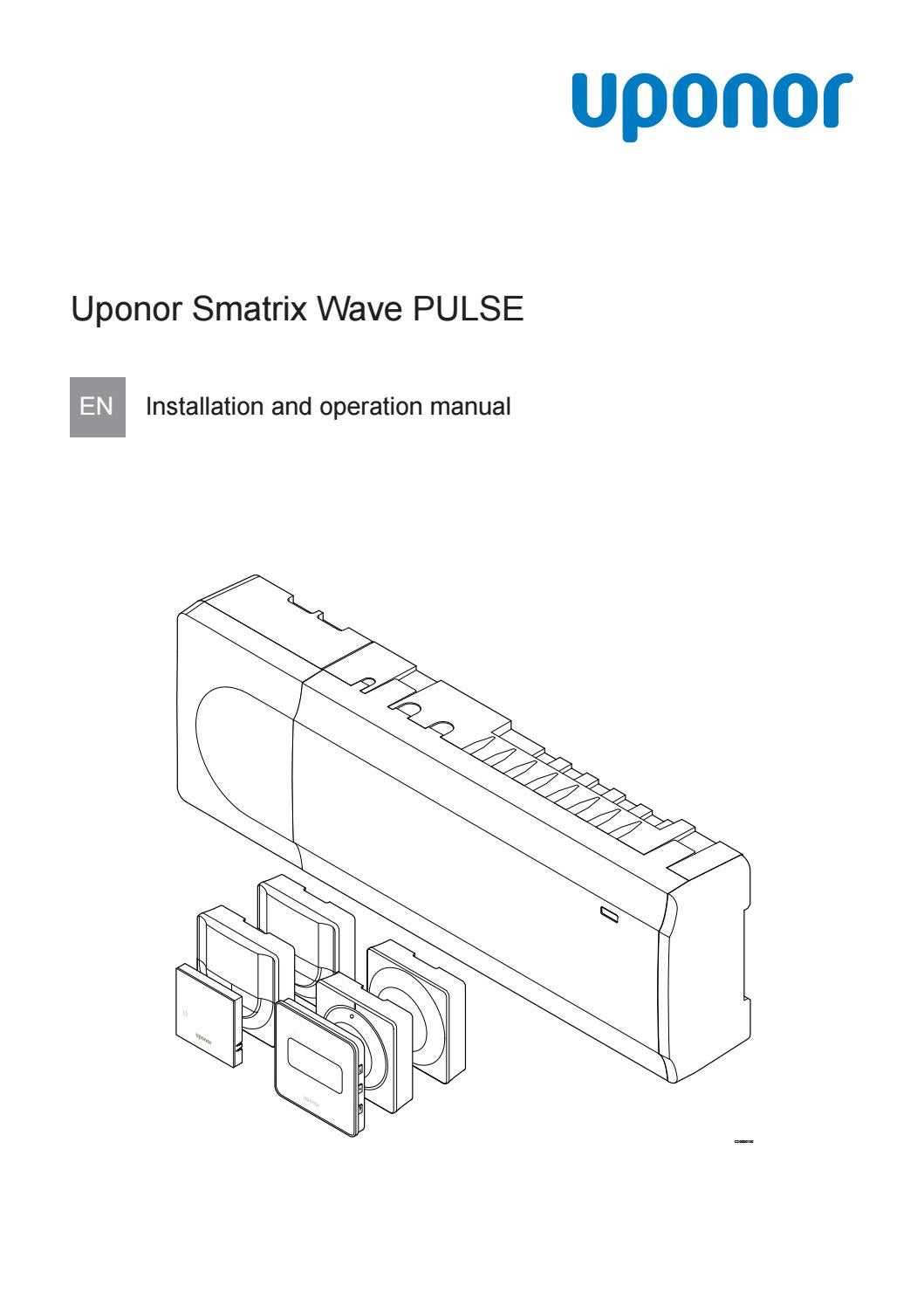 uponor smatrix wave 169 k&auml;ytt&ouml;ohje