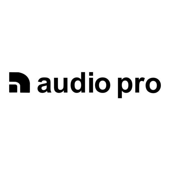 audio pro addon t3 k&auml;ytt&ouml;ohje