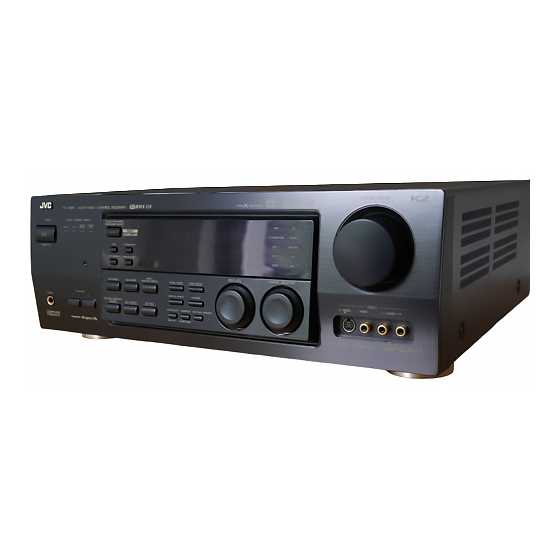 jvc rx 558r k&auml;ytt&ouml;ohje