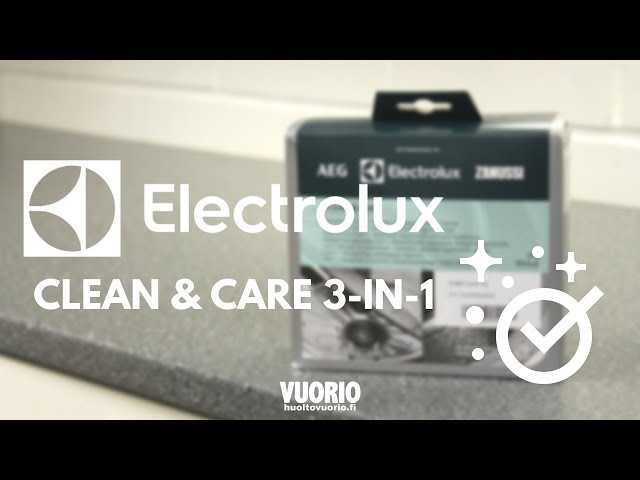 electrolux super clean k&auml;ytt&ouml;ohje