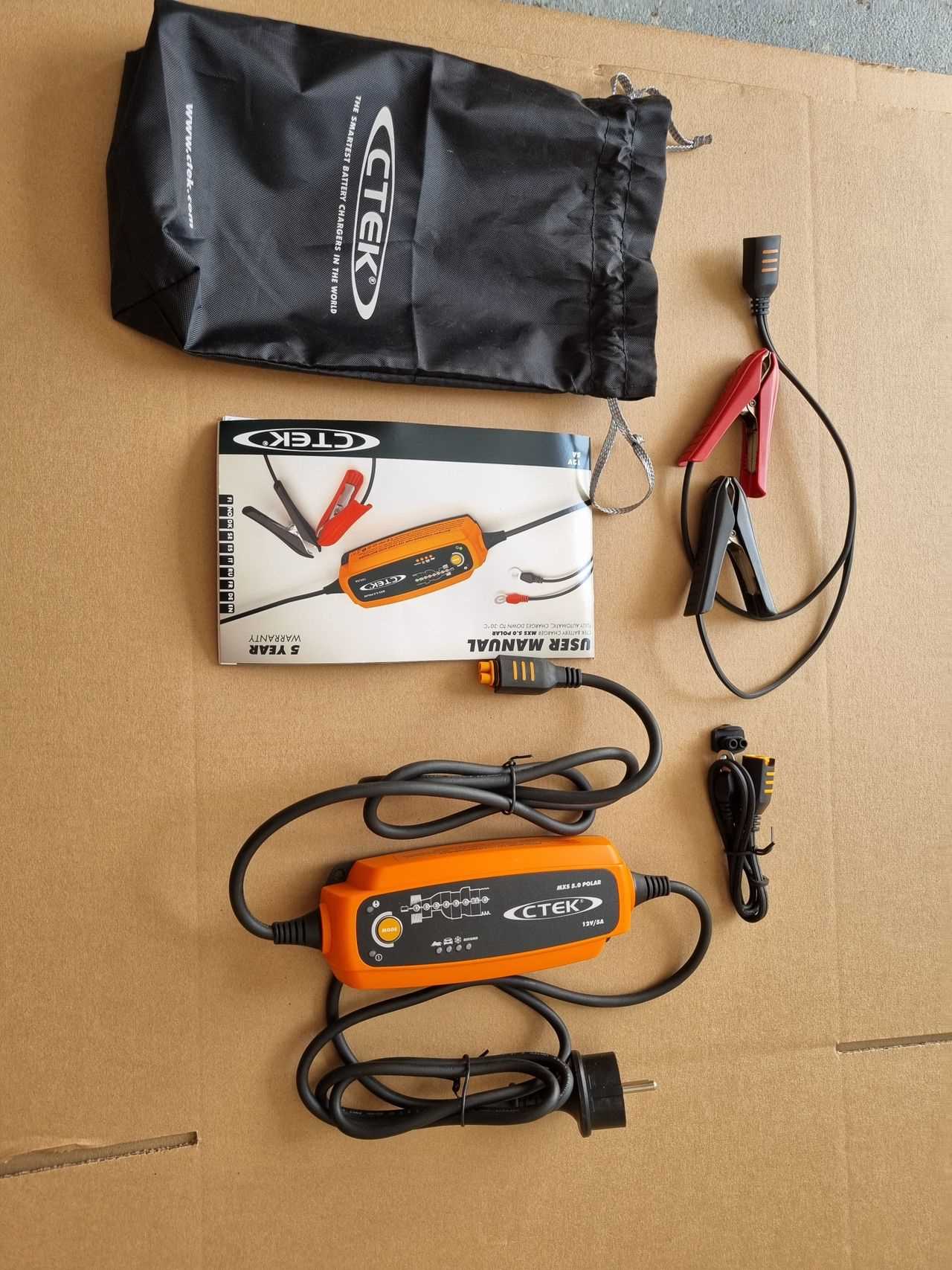 ctek yll&auml;pitolaturi mxs 5.0 polar 12 v 5 a k&auml;ytt&ouml;ohje