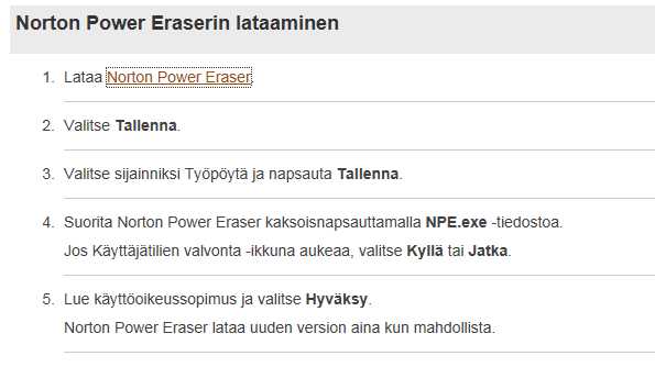 eraser k&auml;ytt&ouml;ohje koko tieyokoneen tyhjent&auml;minen