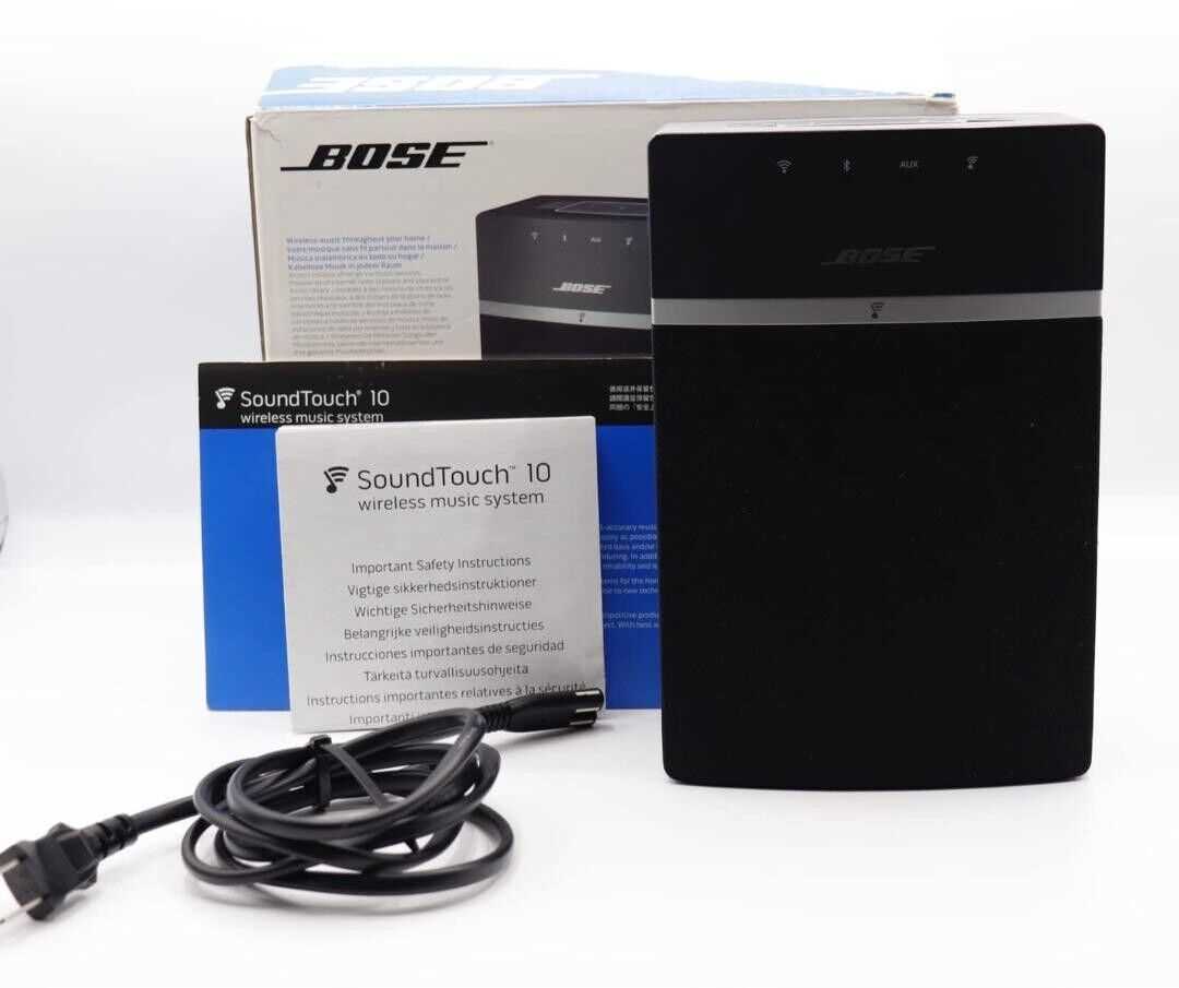 bose soundtouch 10 k&auml;ytt&ouml;ohje