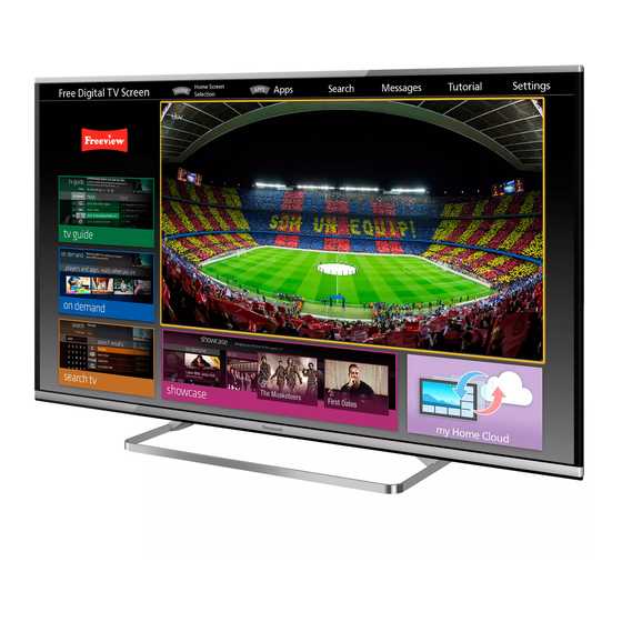 panasonic tv as650 k&auml;ytt&ouml;ohje