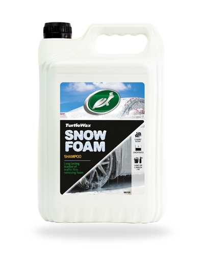 turtle wax snow foam k&auml;ytt&ouml;ohje