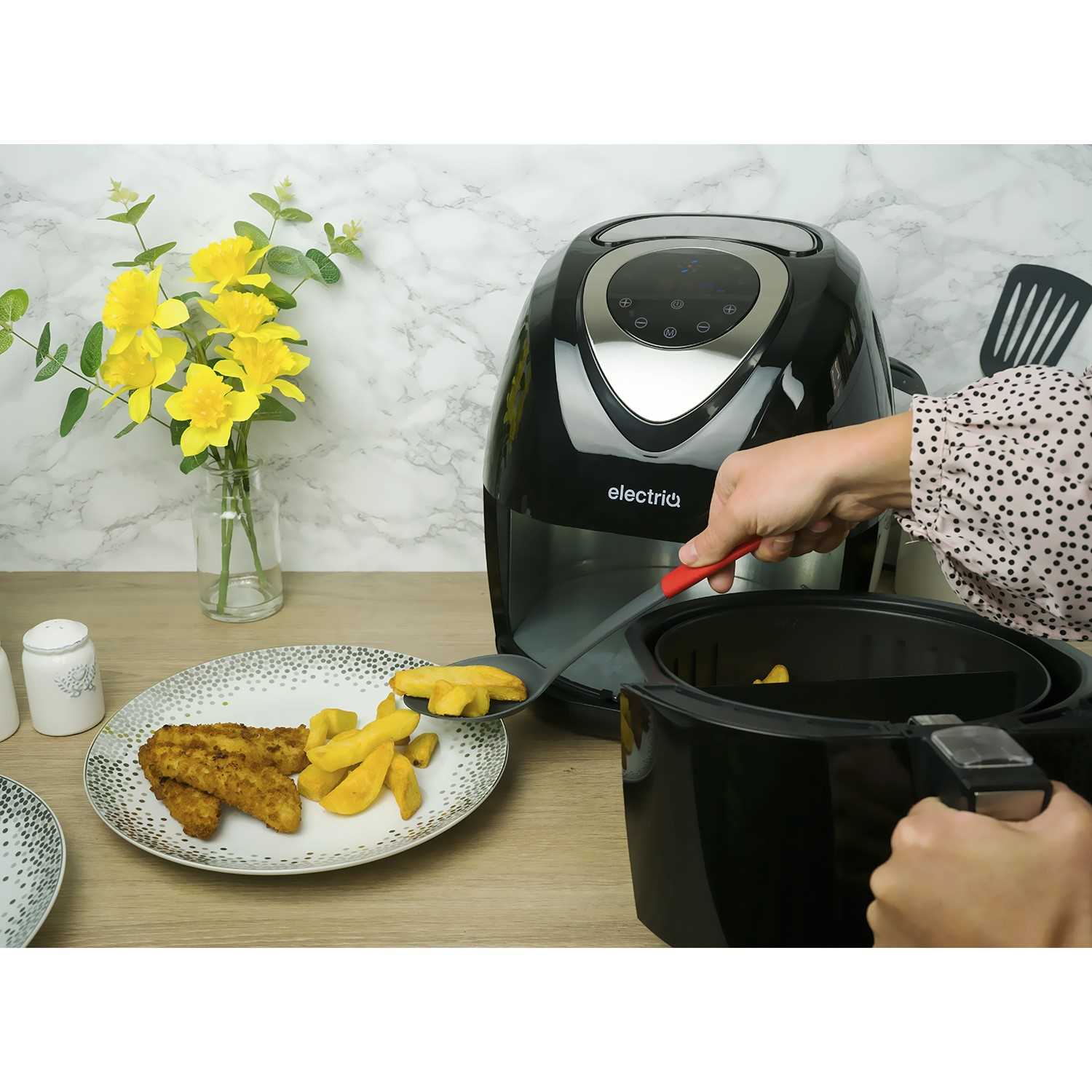 3.2litre hot air fryer k&auml;ytt&ouml;ohjeet