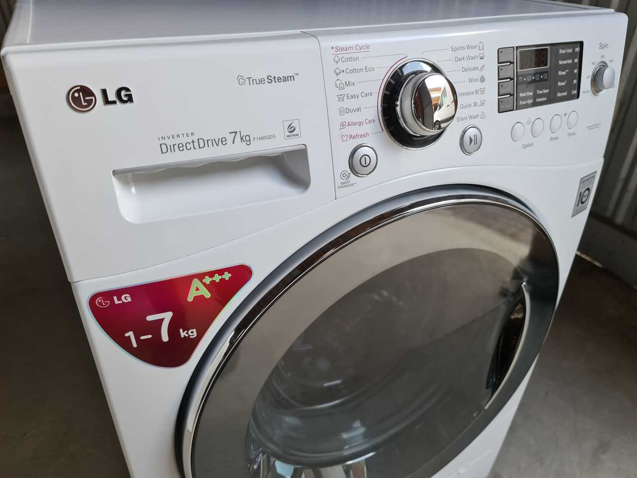 lg direct drive 7kg f1480qds k&auml;ytt&ouml;ohje