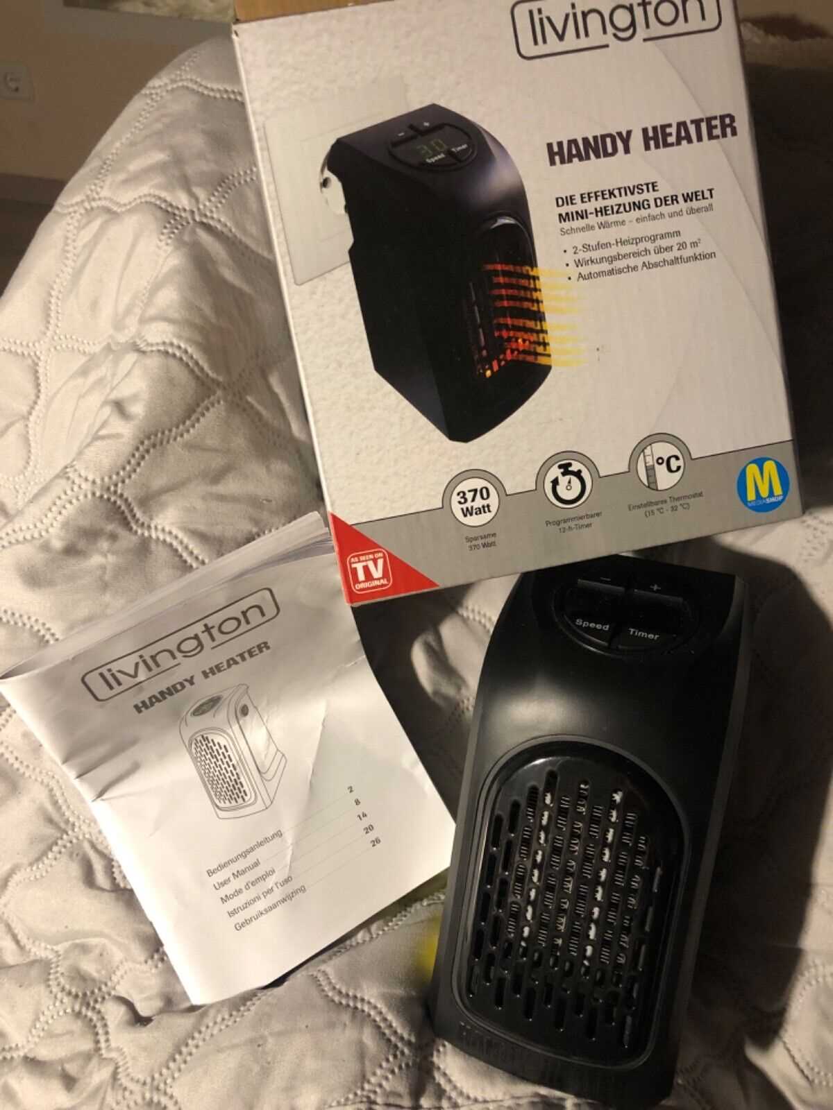 livington handy heater käyttöohje livington handy heater käyttöohje