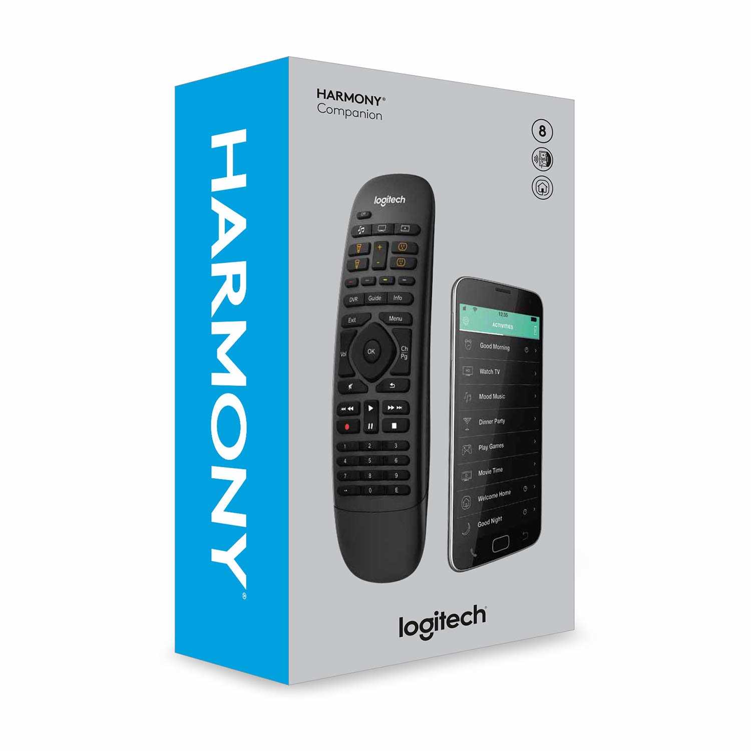 logitech harmony companion k&auml;ytt&ouml;ohje