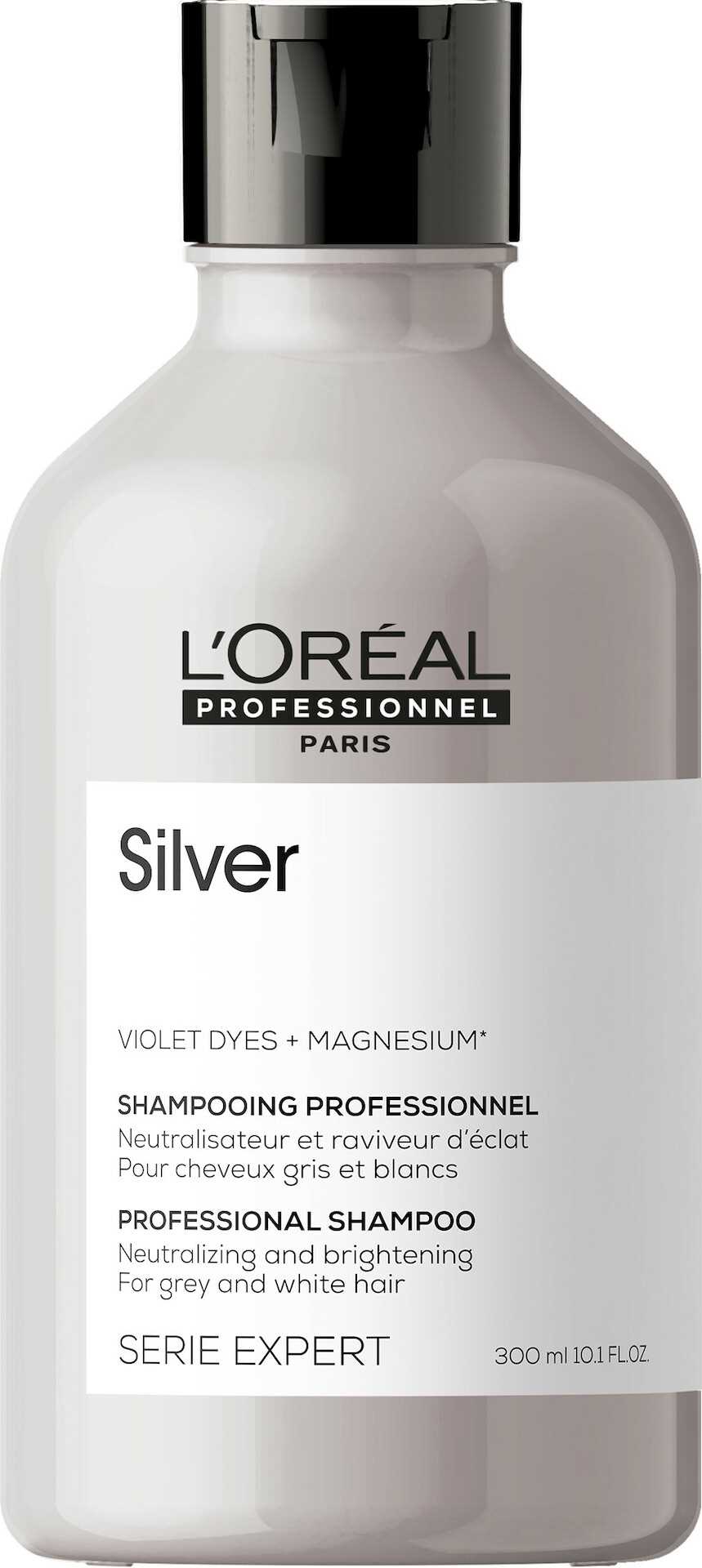 loreal serie expert silver shampoo k&auml;ytt&ouml;ohje
