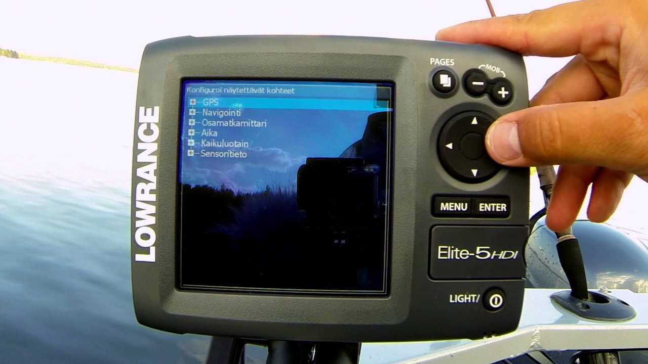lowrance hook 5 k&auml;ytt&ouml;ohje