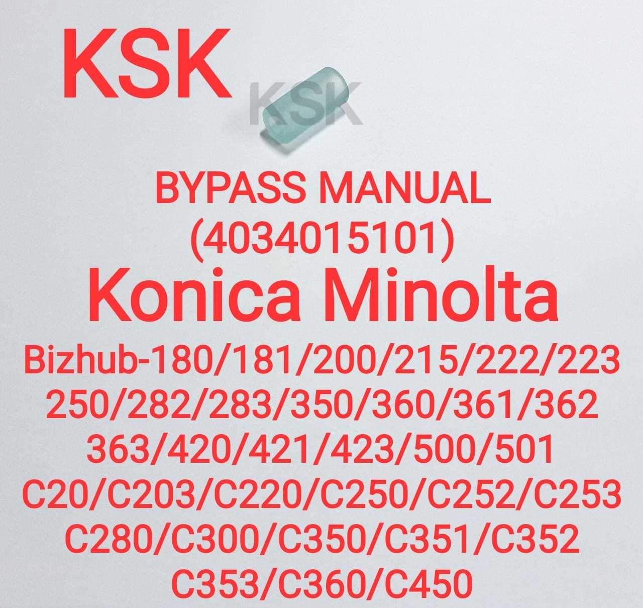 konica minolta bizhub c203 k&auml;ytt&ouml;ohje