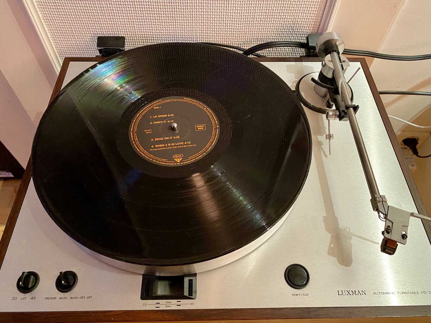 luxman automatic turn table pd 289 k&auml;ytt&ouml;ohje