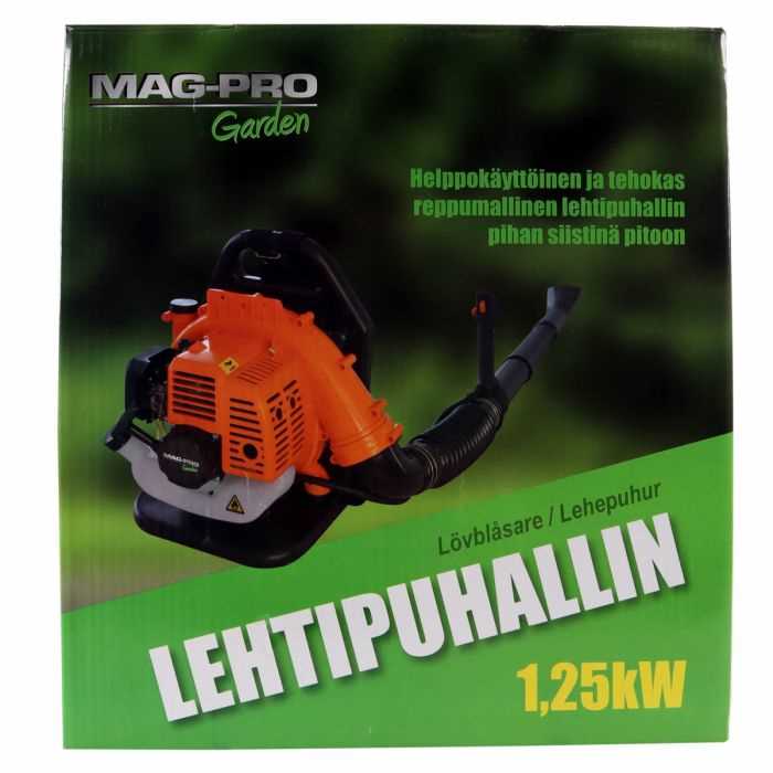 mag pro lehtipuhallin k&auml;ytt&ouml;ohje