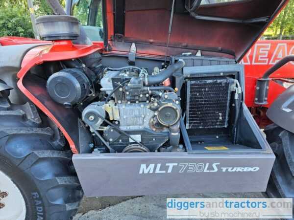 manitou mlt 730 ls turbo k&auml;ytt&ouml;ohje