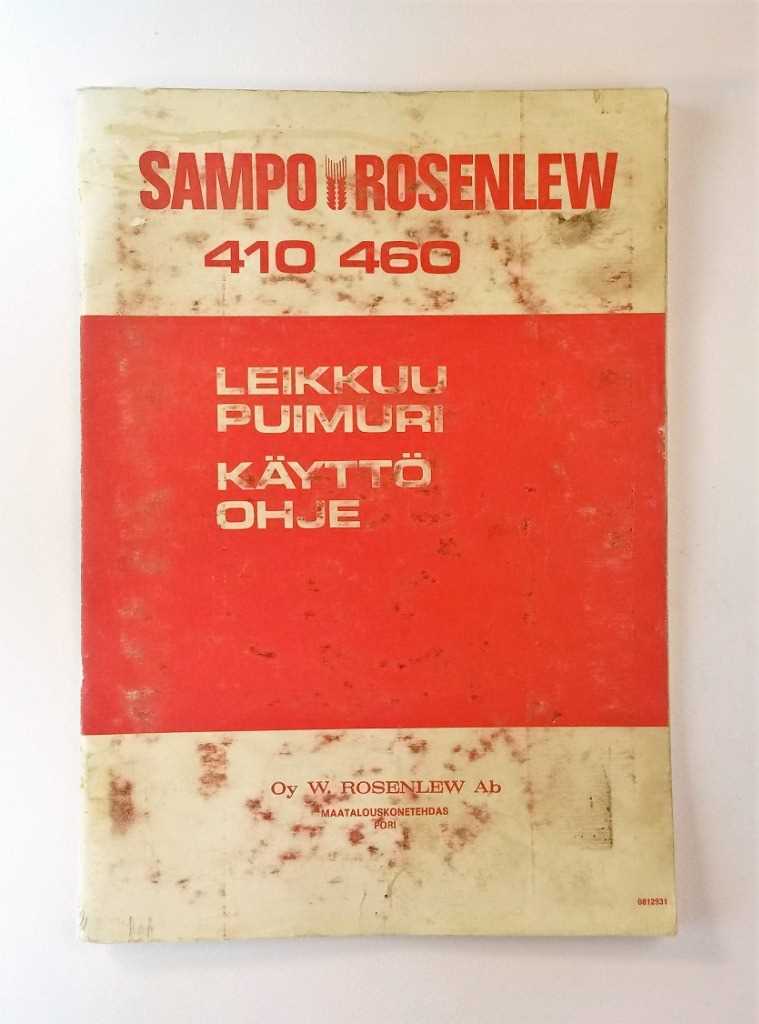 sampo rosenlew 2000 k&auml;ytt&ouml;ohje