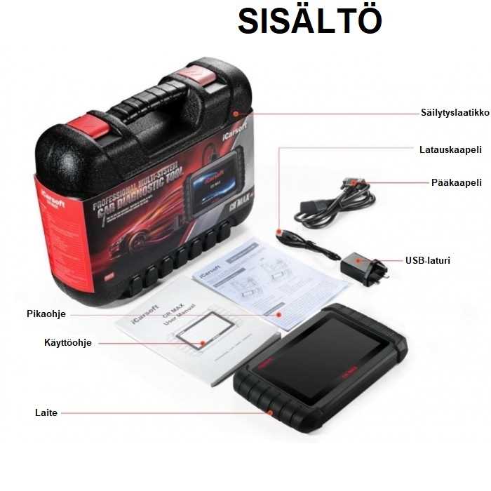 c pwr obd ii testeri s100 k&auml;ytt&ouml;ohje