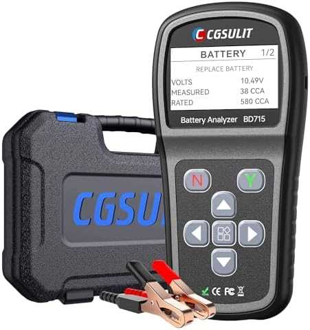 mw car battery analyzer k&auml;ytt&ouml;ohje