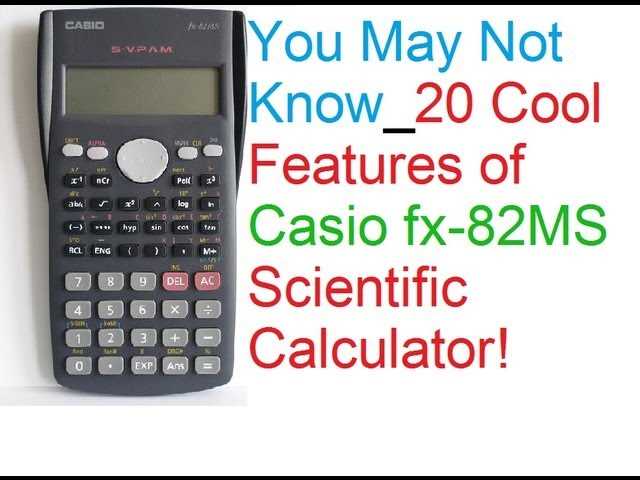 casio fx 82es k&auml;ytt&ouml;ohje
