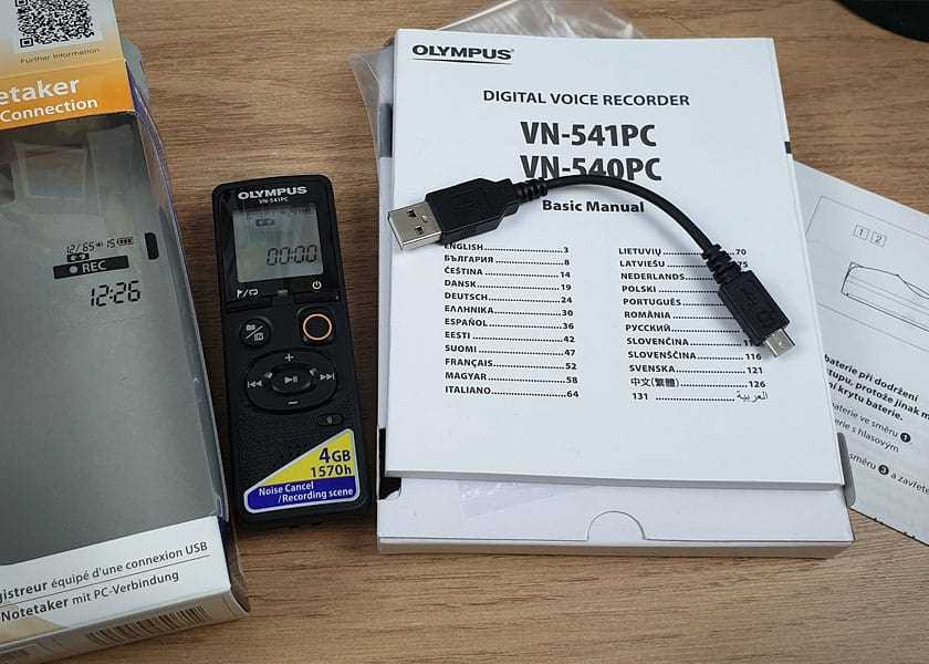 olympus vn 541pc k&auml;ytt&ouml;ohje pdf