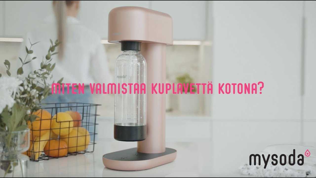 my soda oasis evo k&auml;ytt&ouml;ohje