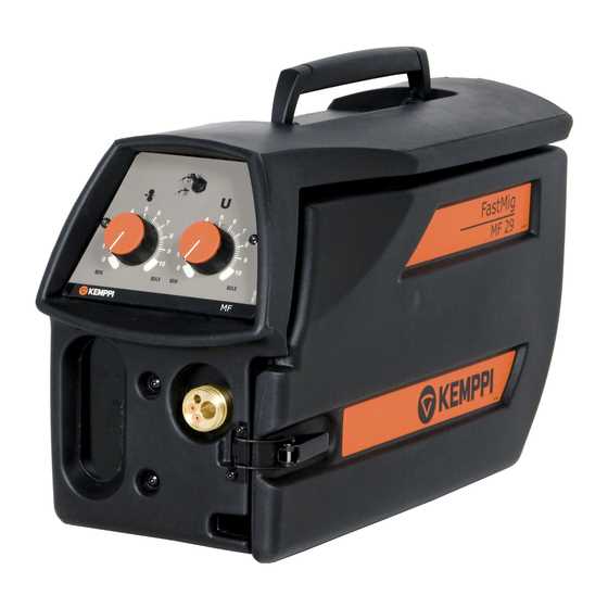 kemppi evo 170 k&auml;ytt&ouml;ohje