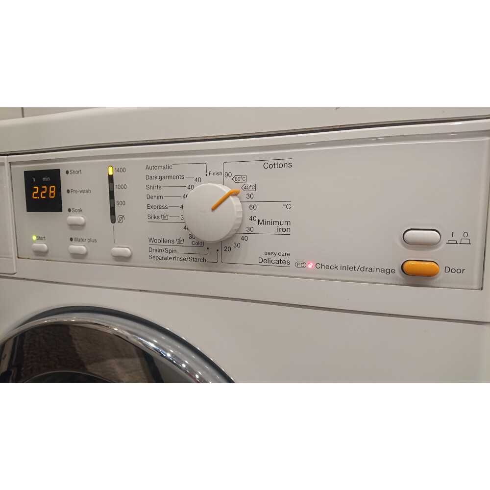 k&auml;ytt&ouml;ohje miele edition 111 w5873 waterproof system