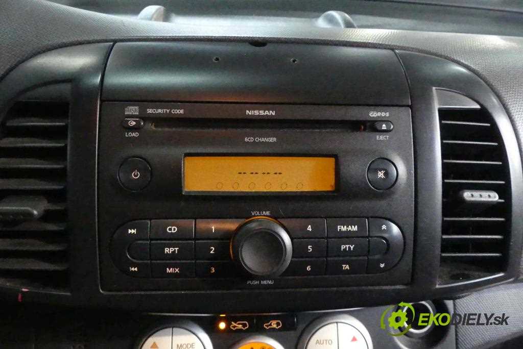 nissan micra 2004 radio k&auml;ytt&ouml;ohje