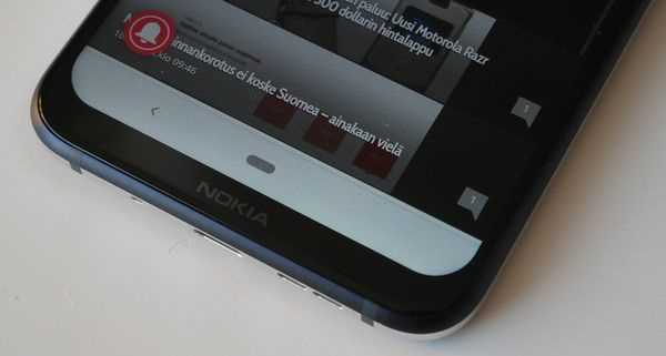 nokia 8.1 puhelin k&auml;ytt&ouml;ohje