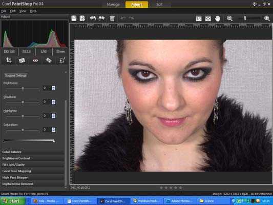 corel paintshop pro x4 k&auml;ytt&ouml;ohje