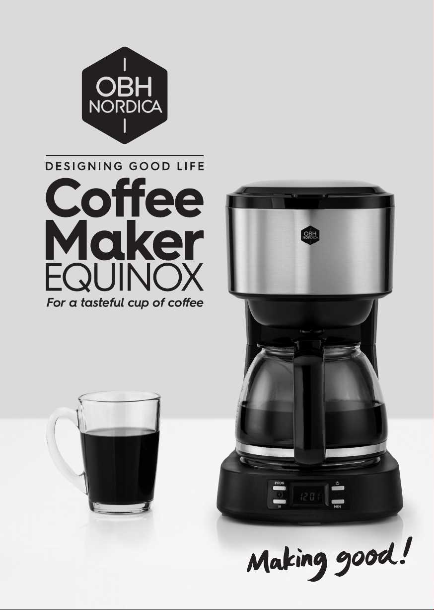 obh nordica espressokeitin k&auml;ytt&ouml;ohje