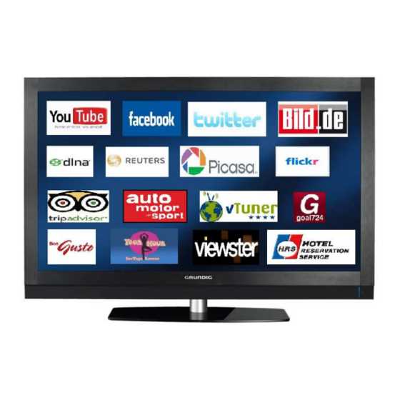 grundig tv k&auml;ytt&ouml;ohje 12v