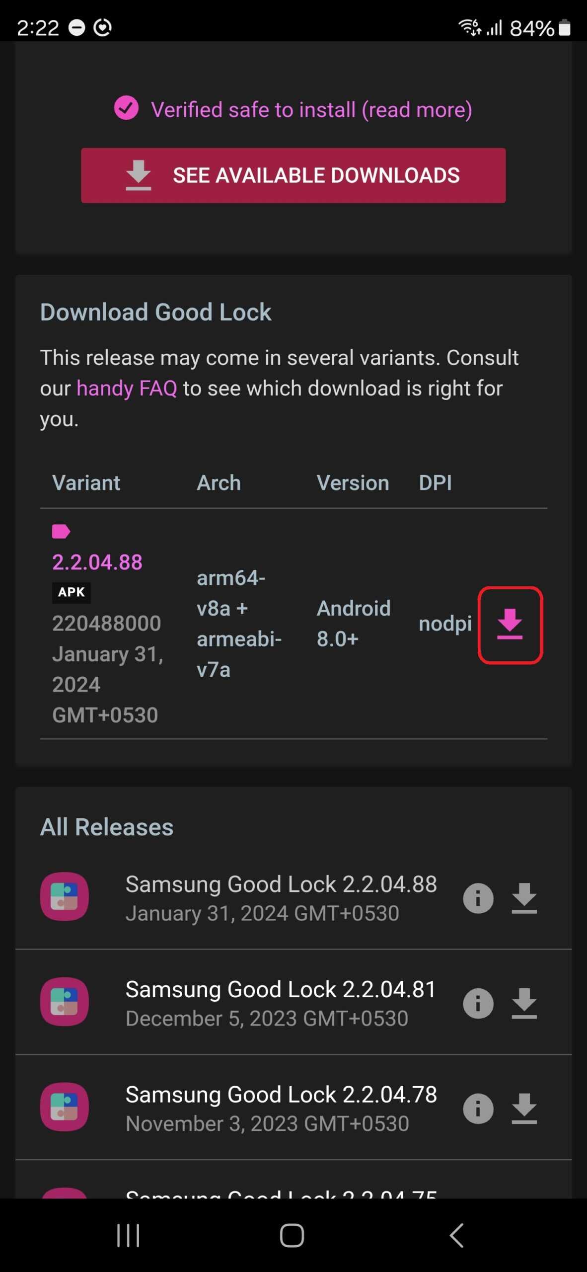 samsung galaxy s8 k&auml;ytt&ouml;ohje lataa