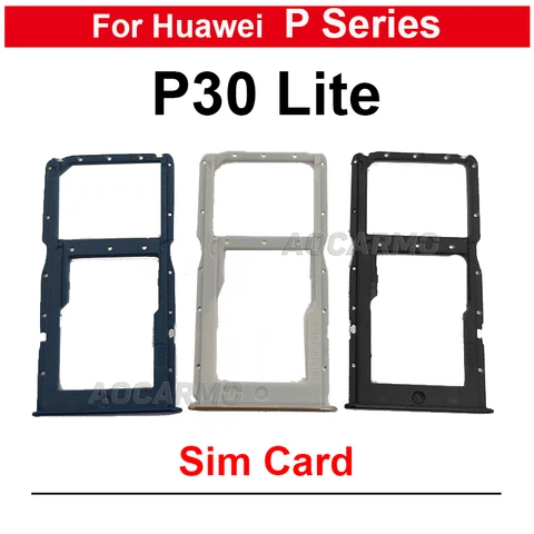 huawei p30 lite k&auml;ytt&ouml;ohje sim card size