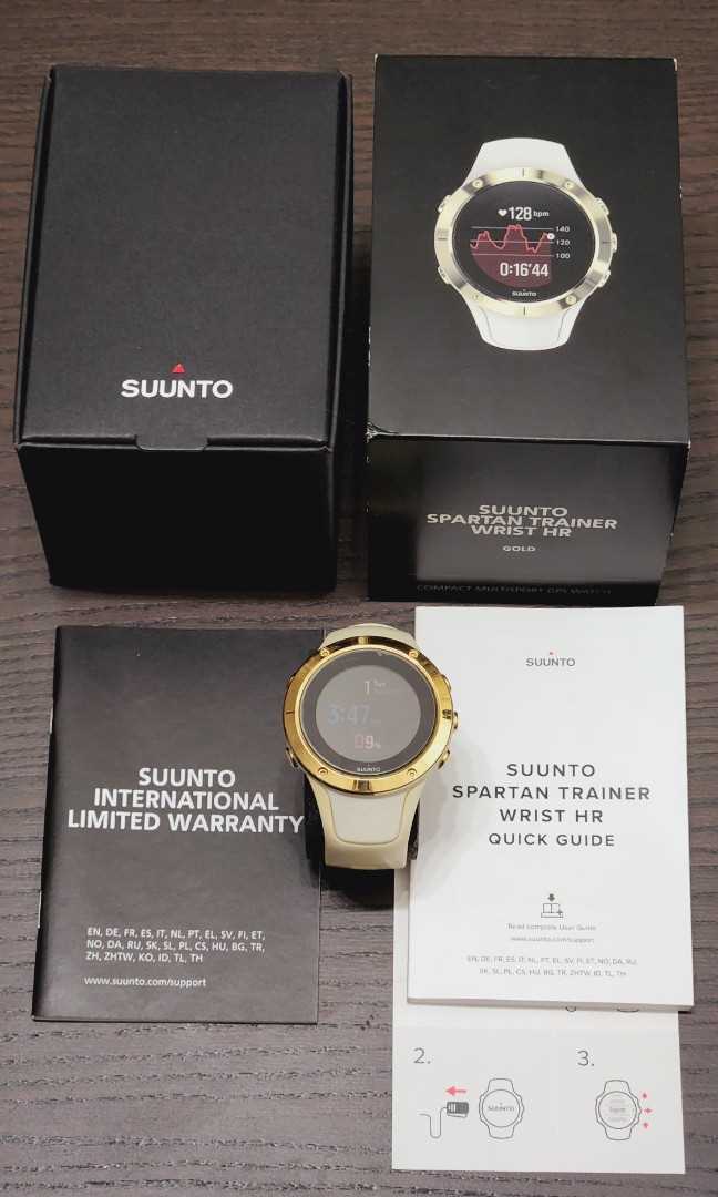 suunto spartan trainer wrist hr gold k&auml;ytt&ouml;ohje