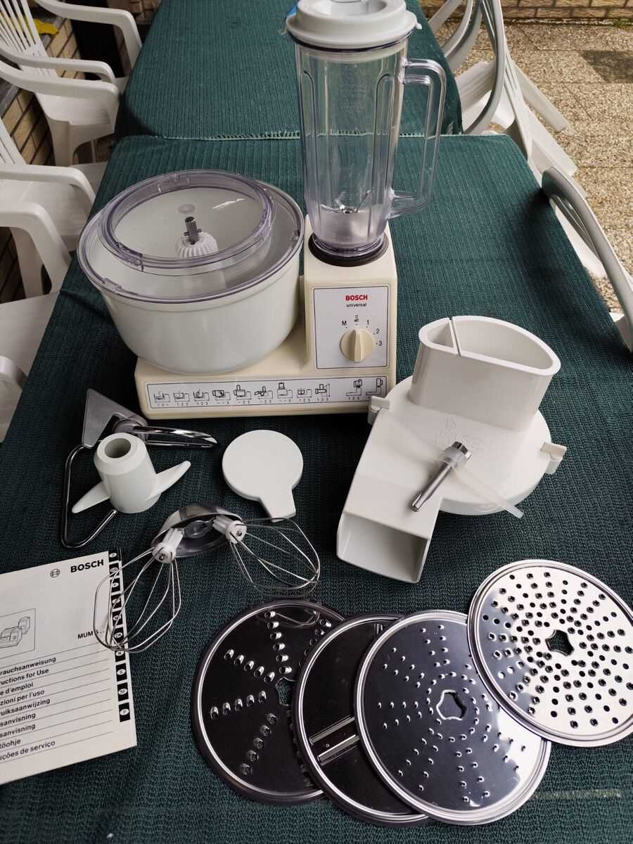 bosch universal typ mum 6010 k&auml;ytt&ouml;ohje