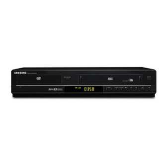 samsung dvd.v5450 k&auml;ytt&ouml;ohje
