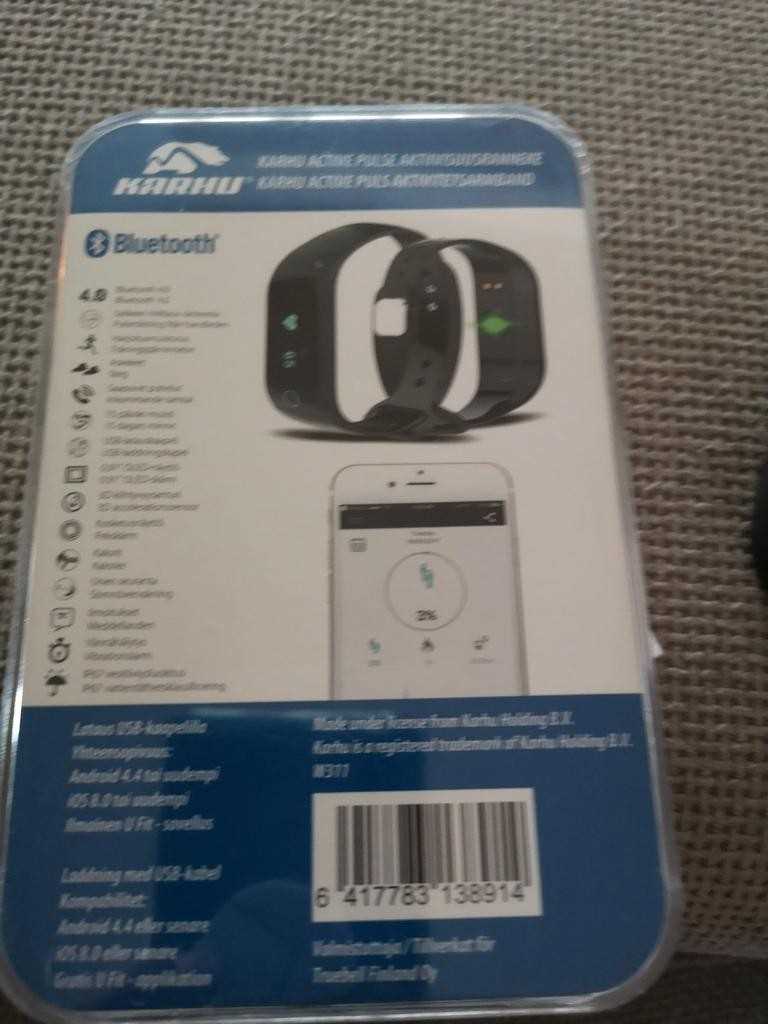 karhu bluetooth syke ja aktiivisuusmittari k&auml;ytt&ouml;ohje