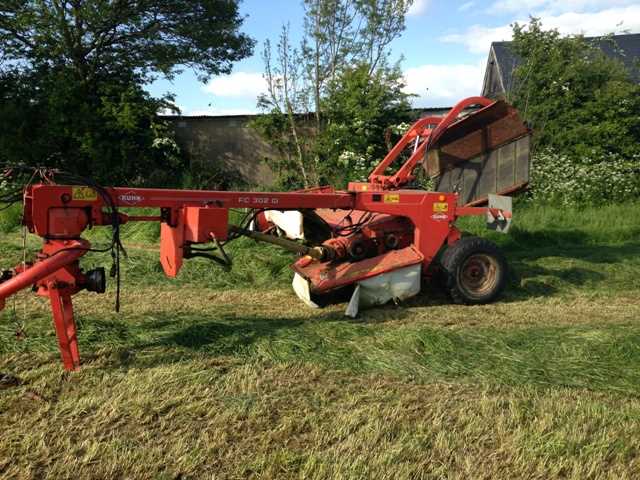 kuhn fc 302 g k&auml;ytt&ouml;ohje