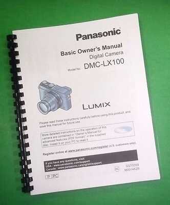 panasonic lx100 ii k&auml;ytt&ouml;ohje