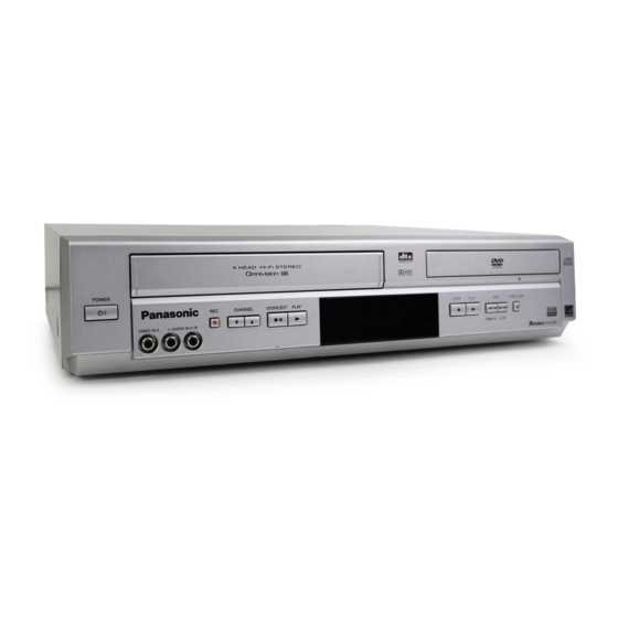 panasonic show view dvd tv k&auml;ytt&ouml;ohje