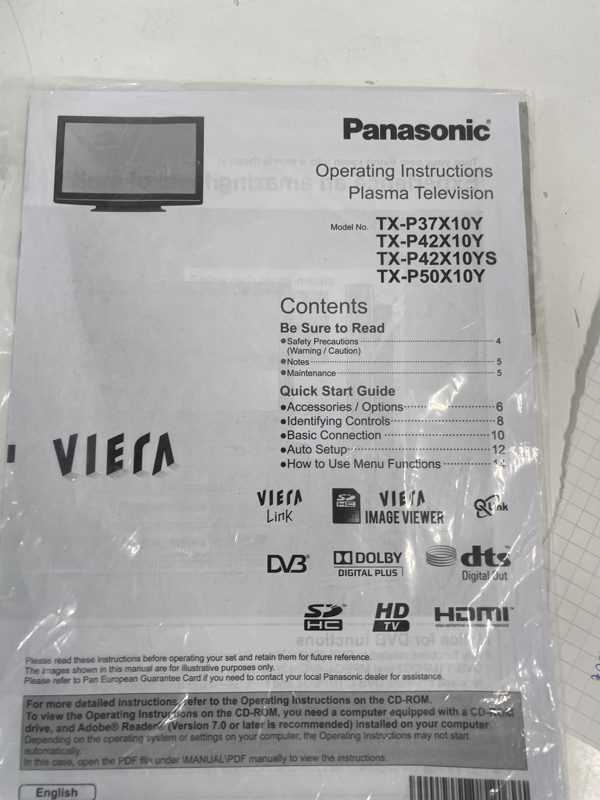 panasonic tx p37x20e käyttöohje panasonic tx p37x20e käyttöohje