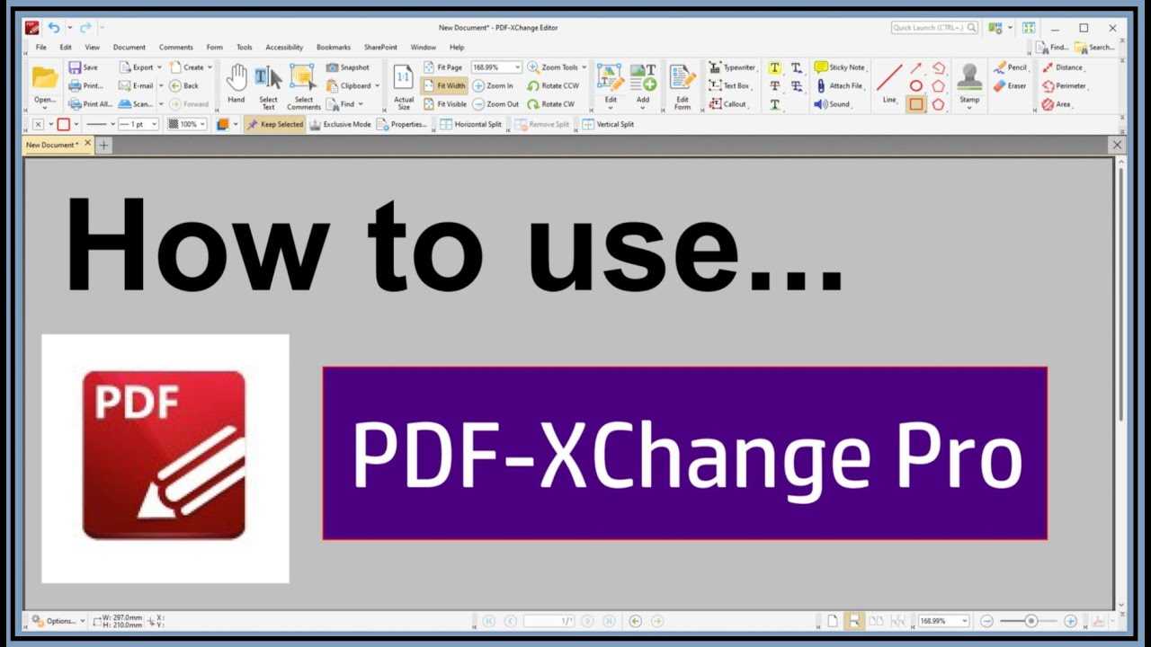 pdf xchange editor k&auml;ytt&ouml;ohje