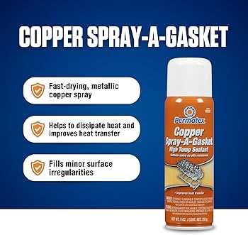 permatex copper spray gasket k&auml;ytt&ouml;ohje