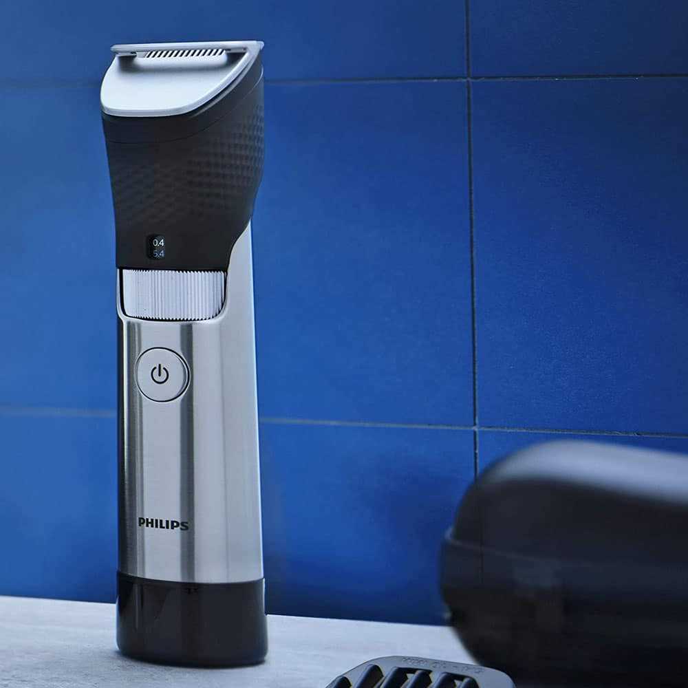 philips series 9000 breard trimmer k&auml;ytt&ouml;ohje