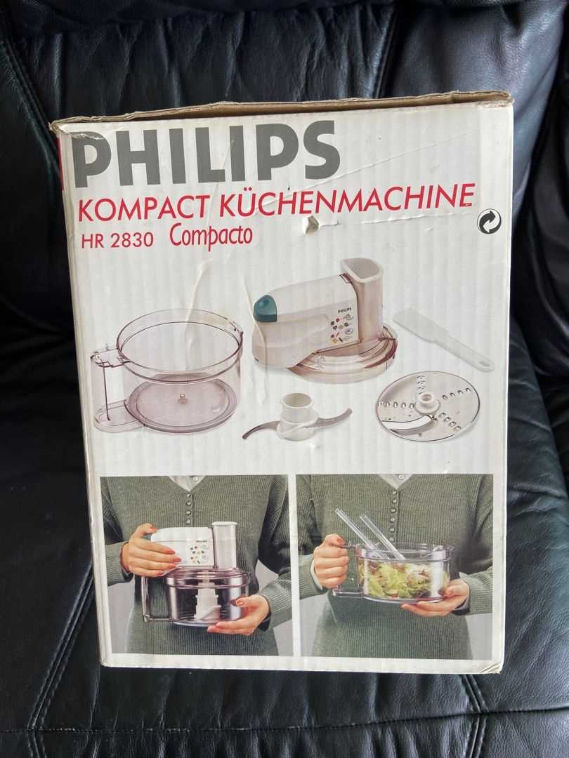 philips type hr 2871 a k&auml;ytt&ouml;ohje