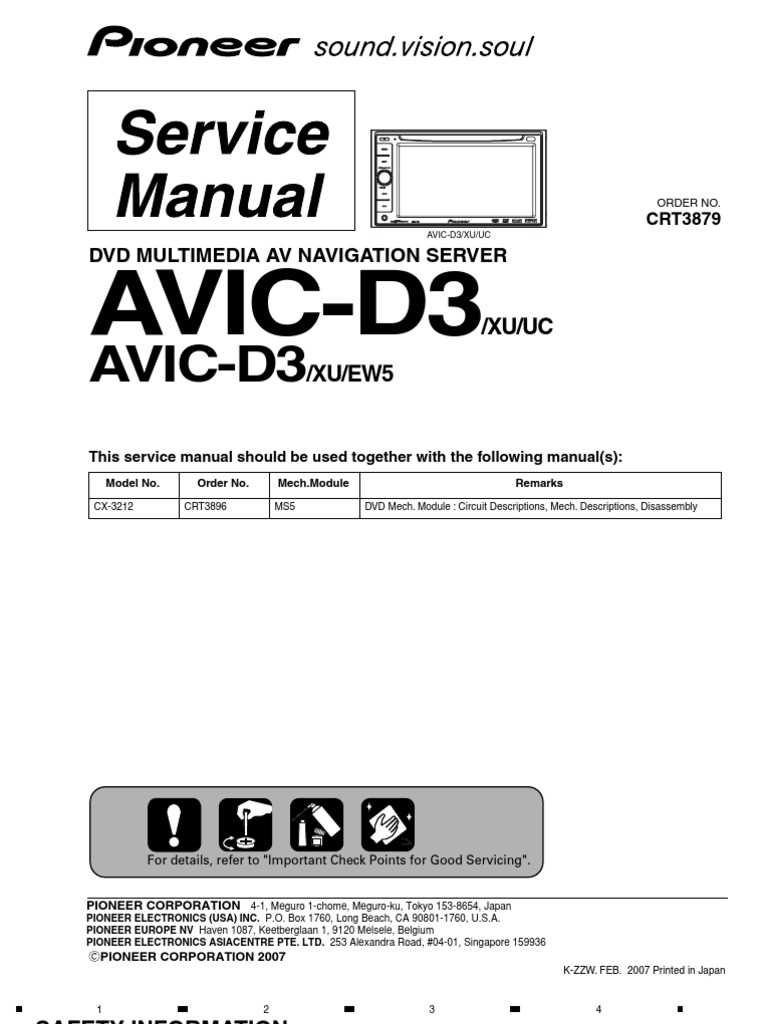 pioneer avic d3 käyttöohje pioneer avic d3 käyttöohje
