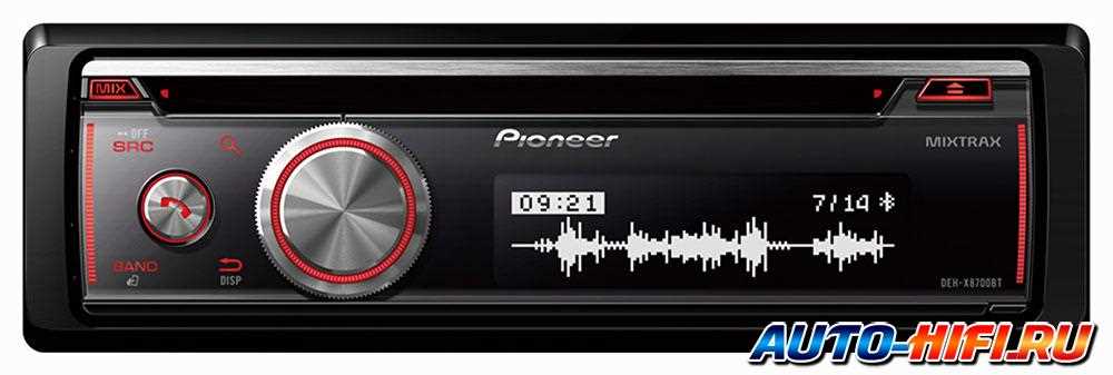 pioneer deh x8700bt k&auml;ytt&ouml;ohje